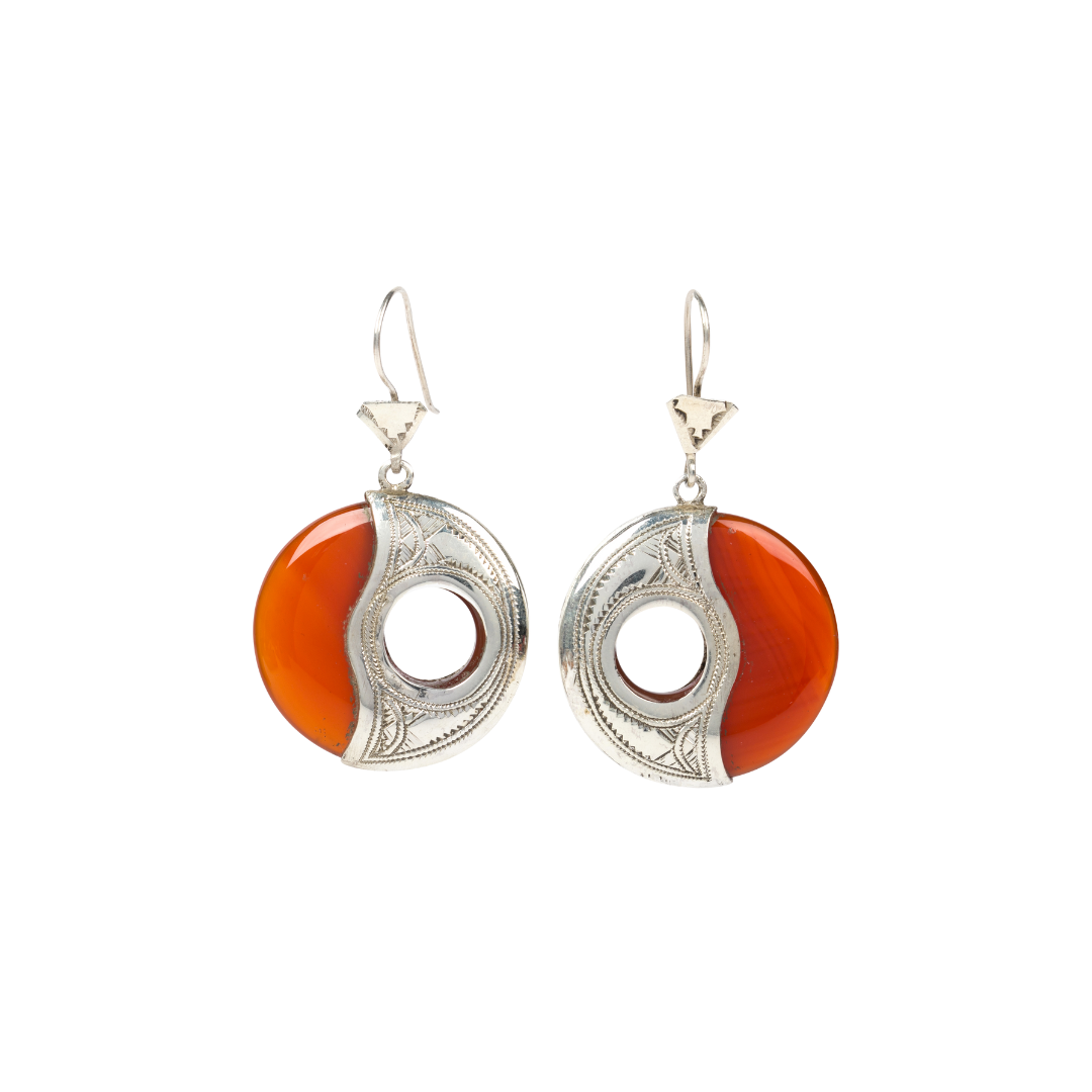 Half Face Earrings