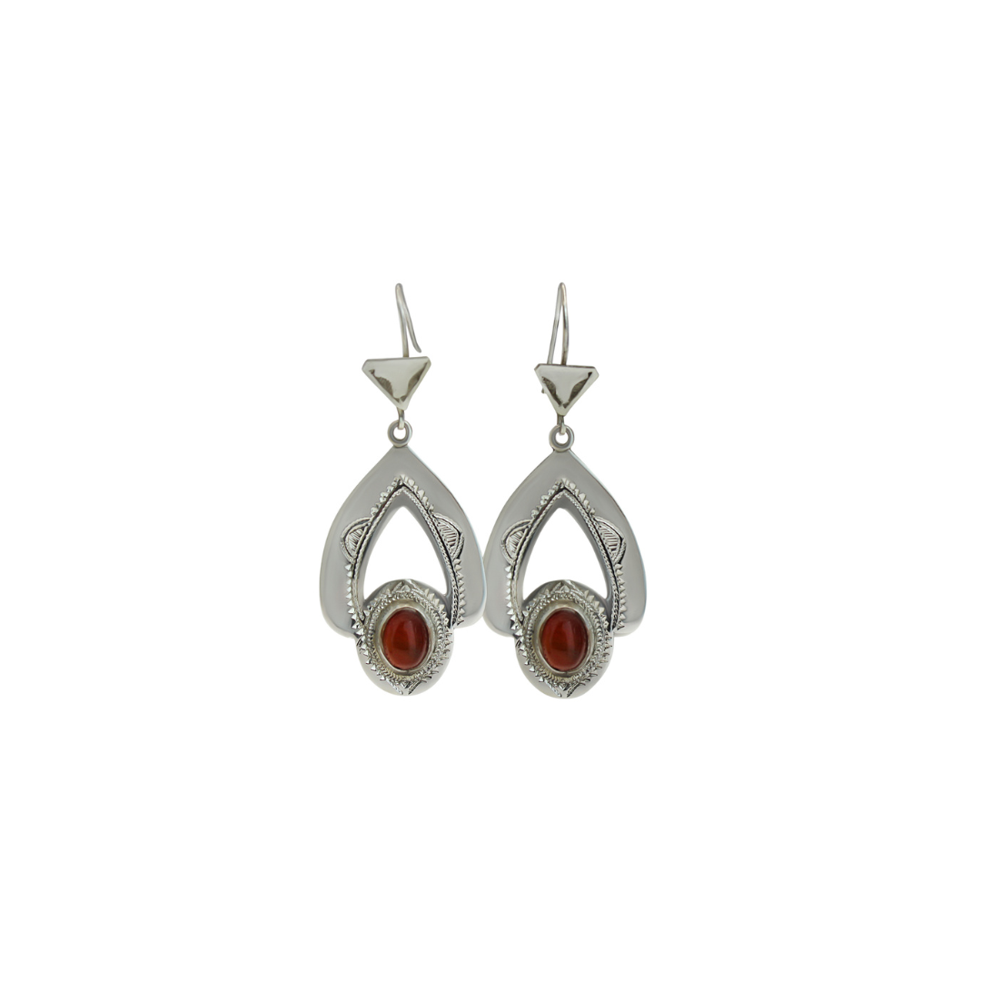 Half Eagle Eye Earrings