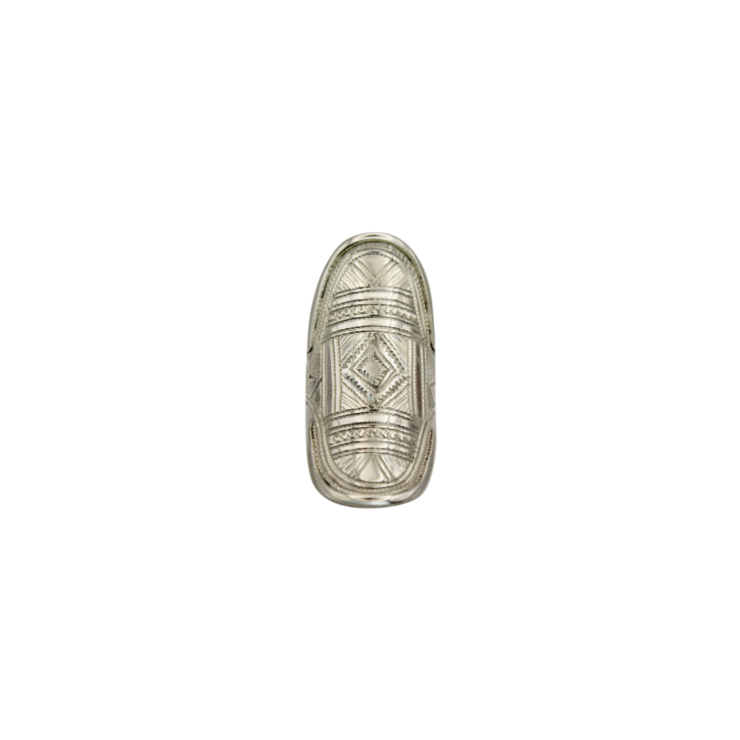 Flat Oval Ring