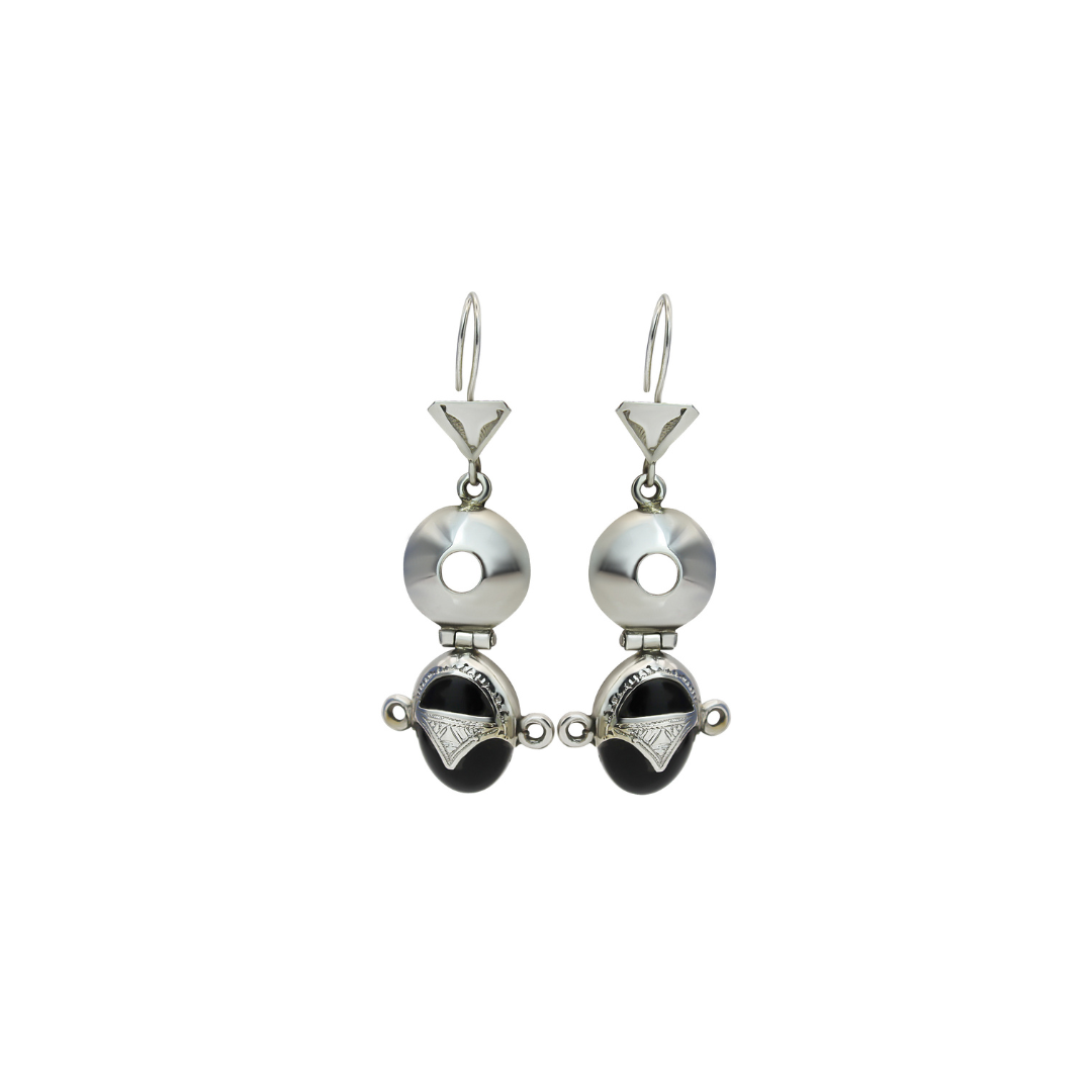 Sundisk Scarab Earrings